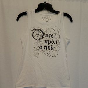 White Once Upon a Time Tank